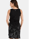 Sam 73 Schwarzes Kleid mit Aufdruck SAM 73