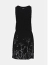 Sam 73 Schwarzes Kleid mit Aufdruck SAM 73