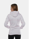 Sam 73 Rosa-weiße gemusterte Damen-Sweatjacke SAM 73 Minga