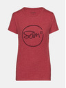 Sam 73 Rotes Damen T-Shirt SAM 73 Danneka