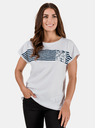 Sam 73 Weißes Damen T-Shirt SAM 73 Defina