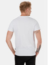 Sam 73 Weißes Herren-T-Shirt SAM 73 Lanz