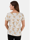 Sam 73 Cremefarbenes Damen T-Shirt SAM 73