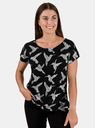 Sam 73 Schwarzes Damen-T-Shirt SAM 73