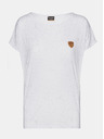 Sam 73 Weißes gemustertes Damen T-Shirt SAM 73 Tracey