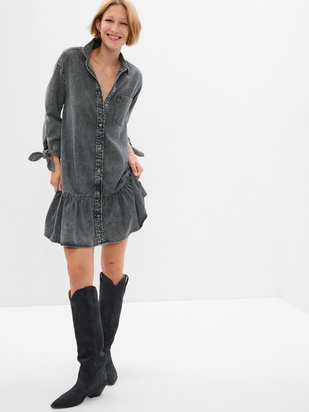GAP Jeans-Minikleid mit Rüschen GAP