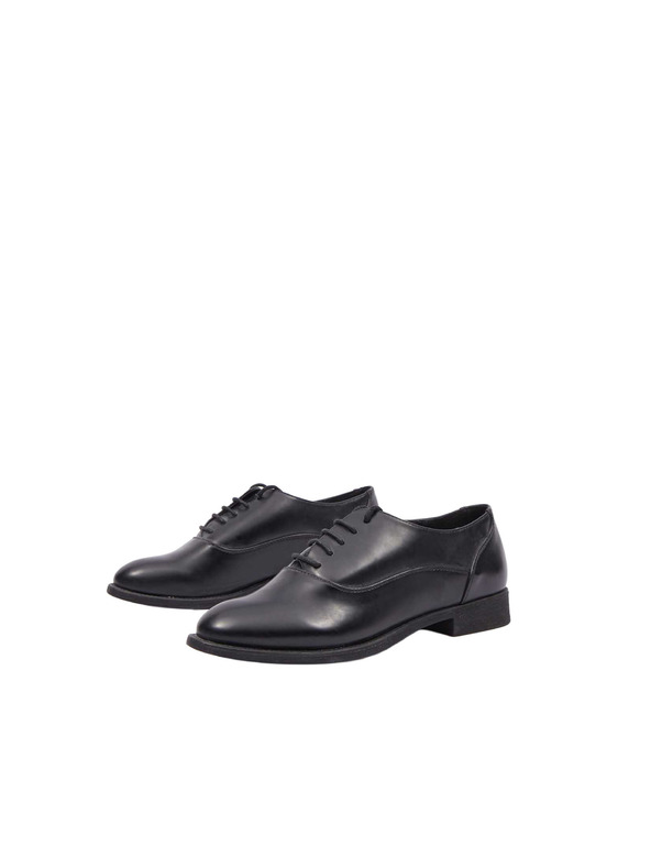 CAMAIEU Schwarze Damenhalbschuhe mit niedrigem Absatz CAMAIEU
