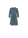 CAMAIEU Gestreiftes Hemdblusenkleid