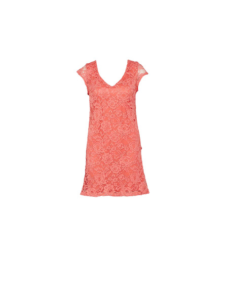 CAMAIEU Spitzenkleid mit Rückenbindung