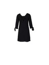 CAMAIEU Schwarzes Kleid mit Bindung CAMAIEU