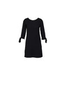 CAMAIEU Schwarzes Kleid mit Bindung CAMAIEU