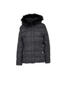 CAMAIEU Winterjacke mit Kunstfellkapuze