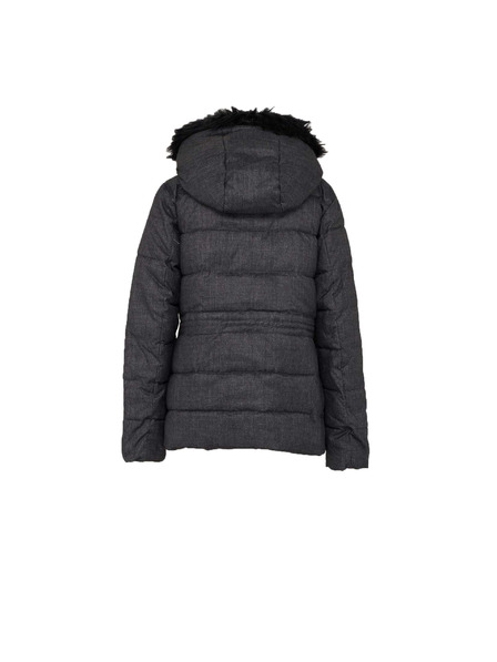 CAMAIEU Winterjacke mit Kunstfellkapuze