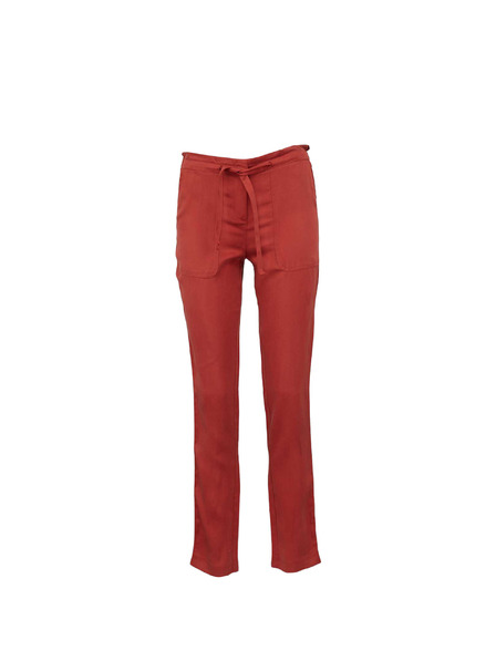 CAMAIEU Ziegelrote weite Hosen CAMAIEU