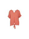 CAMAIEU Ziegelrote Bluse CAMAIEU
