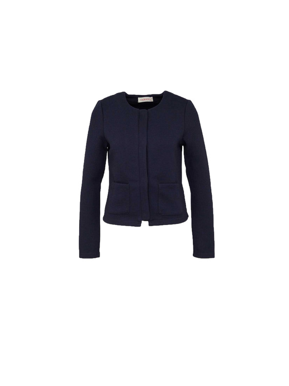 CAMAIEU Dunkelblauer Damen-Blazer CAMAIEU