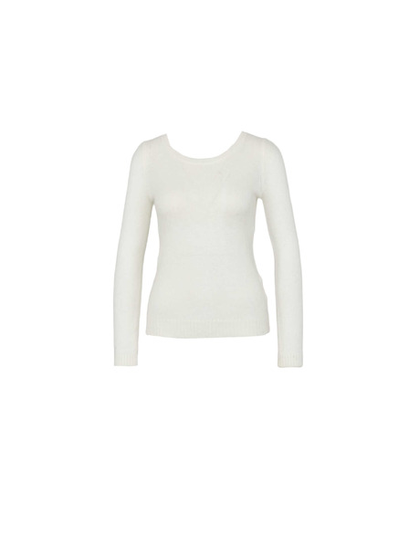 CAMAIEU Weißer Damen-Pullover CAMAIEU
