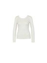 CAMAIEU Weißer Damen-Pullover CAMAIEU