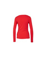 CAMAIEU Rotes Langarm-T-Shirt CAMAIEU