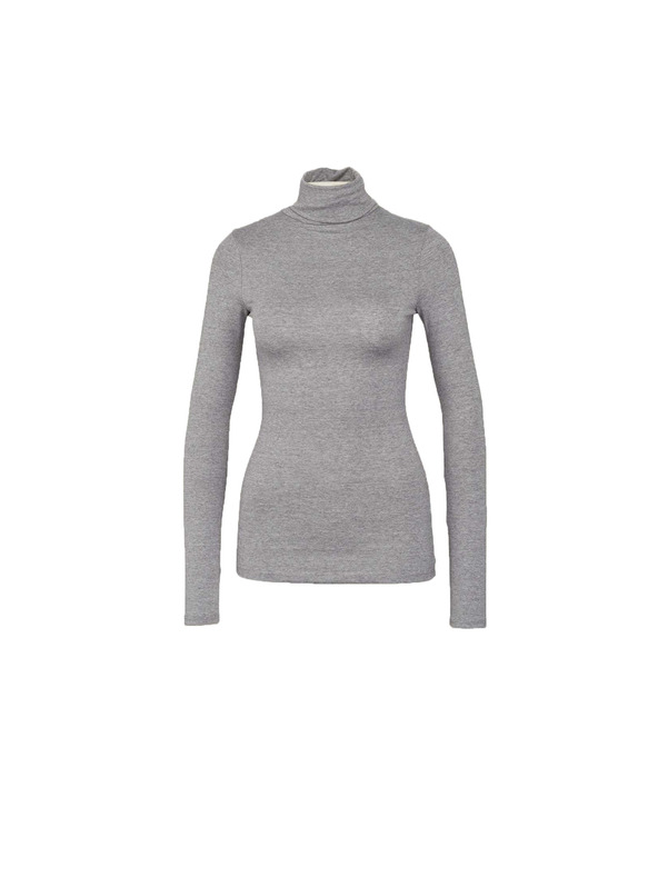CAMAIEU Grauer Rollkragenpullover CAMAIEU