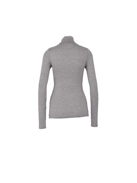 CAMAIEU Grauer Rollkragenpullover CAMAIEU