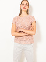 CAMAIEU Hellrosa Spitzen-T-Shirt von CAMAIEU