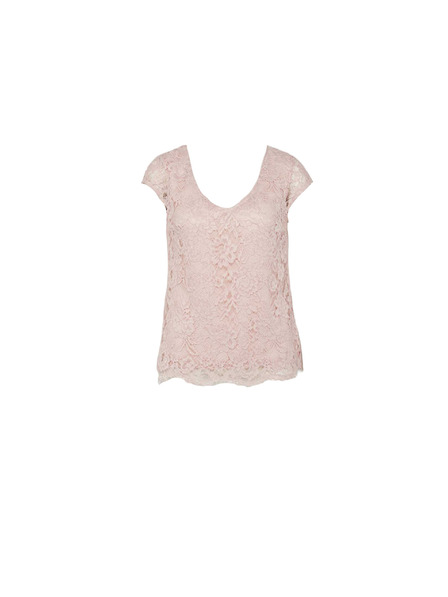 CAMAIEU Hellrosa Bluse CAMAIEU
