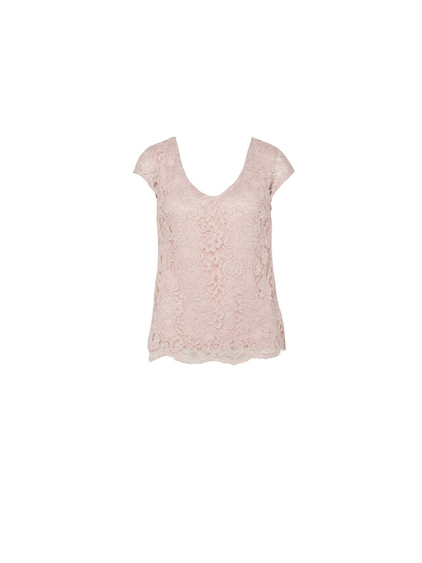 CAMAIEU Hellrosa Bluse CAMAIEU