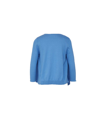 CAMAIEU Blauer kurzer Kardigan CAMAIEU