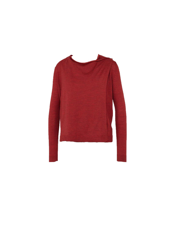 CAMAIEU Roter Pullover CAMAIEU