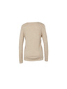 CAMAIEU Beiger Pullover mit Spitzenausschnitt