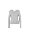 CAMAIEU Grauer Pullover mit Knöpfen CAMAIEU