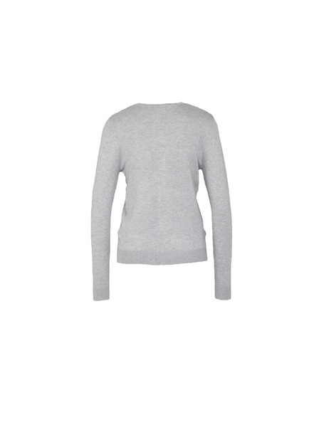 CAMAIEU Grauer Pullover mit Knöpfen CAMAIEU