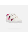 Geox Weiße Geox Eclyper Girl Kindersneaker
