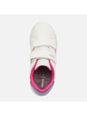 Geox Weiße Geox Eclyper Girl Kindersneaker