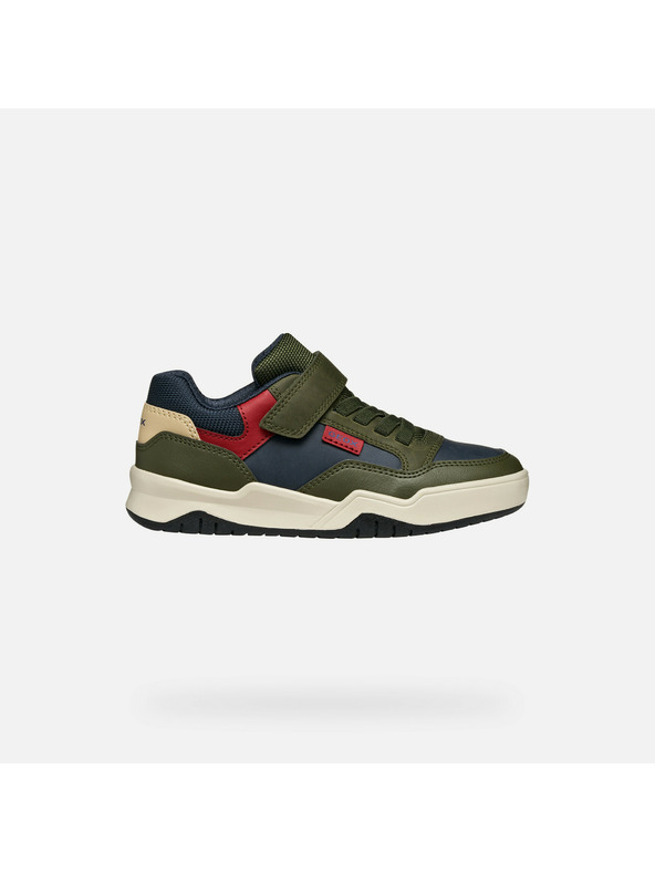 Geox Khaki Geox Perth Kindersneaker
