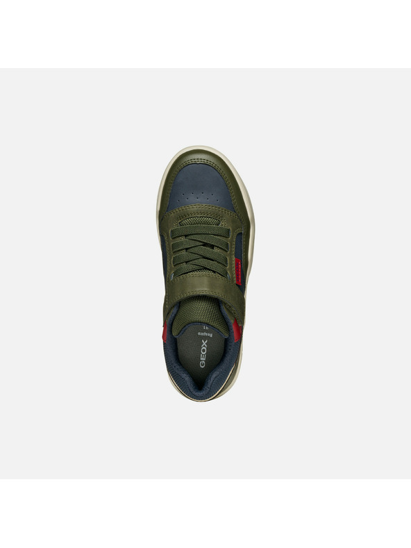 Geox Khaki Geox Perth Kindersneaker