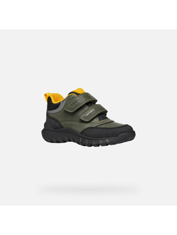 Geox Khaki Geox Simbyos ABX Kinderstiefeletten