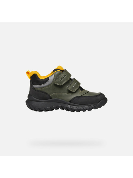 Geox Khaki Geox Simbyos ABX Kinderstiefeletten