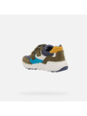 Geox Khaki Geox Flexyper Mini Boy Kinderschuhe für erste Schritte