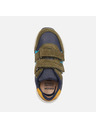 Geox Khaki Geox Flexyper Mini Boy Kinderschuhe für erste Schritte
