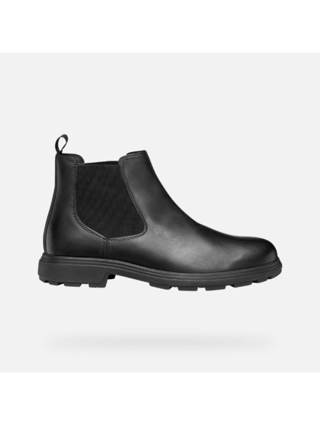 Geox Schwarze Herren-Knöchelschuhe Geox Meiern