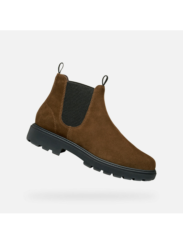 Geox Braune Herren-Knöchelschuhe Geox Spherica EC7