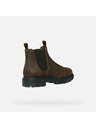 Geox Dunkelbraune Herren-Knöchelschuhe Geox Spherica EC7