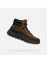 Geox Dunkelbraune Herren-Knöchelschuhe Geox Granito + Grip B A
