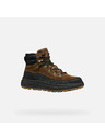 Geox Dunkelbraune Herren-Knöchelschuhe Geox Granito + Grip B A
