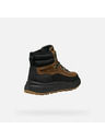 Geox Dunkelbraune Herren-Knöchelschuhe Geox Granito + Grip B A