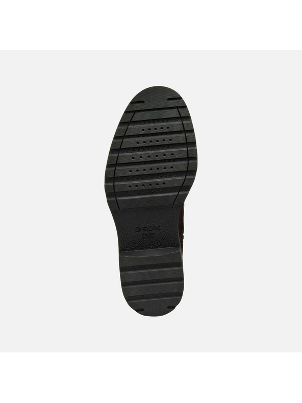 Geox Weinrote Herren-Knöchelschuhe Geox Redclif