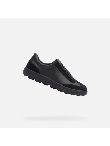 Geox Schwarze Herren-Sneaker Geox Spherica Ecub-1
