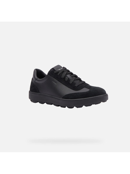 Geox Schwarze Herren-Sneaker Geox Spherica Ecub-1